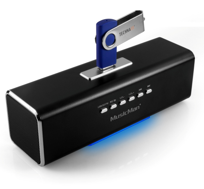 MusicMan MA Soundstation Schwarz SOFORT VERFGBAR
