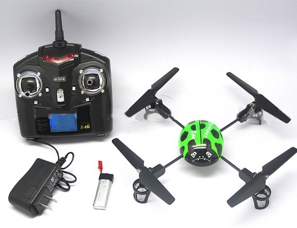 RC 4 Kanal UFO Quadrocopter 6Achse Stab. Beetle 2,4GHZ SOFORT VERFÜGBAR