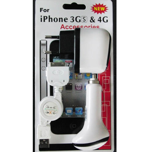  iPod/iPhone 3GS/4G Accessories Kit Weiá