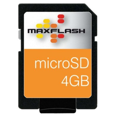  TransFlash MicroSD 4GB MAXFLASH Class 4