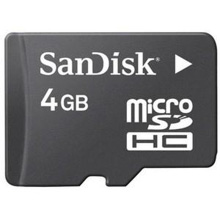 TransFlash MicroSD 4GB SanDisk/Retail