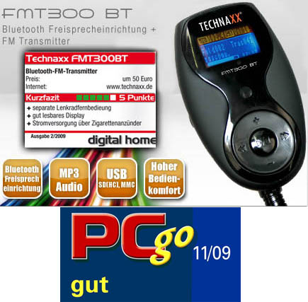  TECHNAXX FMT300BT  Transmitter + ...