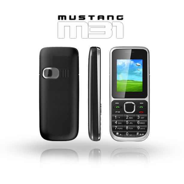  Mustang Mobil Phone M31 Black