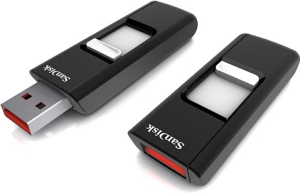 USB 32GB Sandisk Cruzer Black New Version