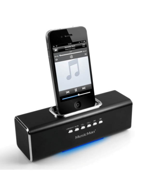 MusicMan Docking Soundstation Schwarz