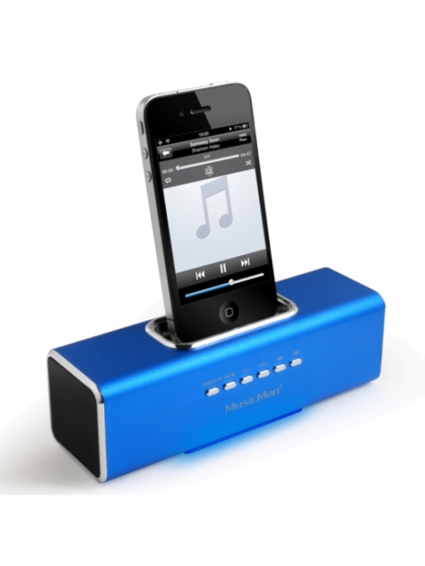 MusicMan Docking Soundstation Blau