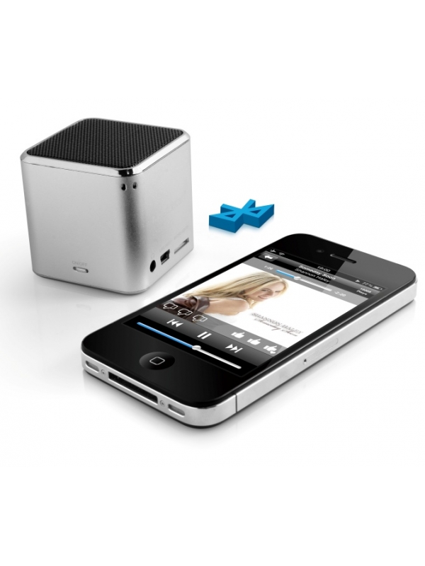Mini Wireless Soundstation BT-X2 Silber