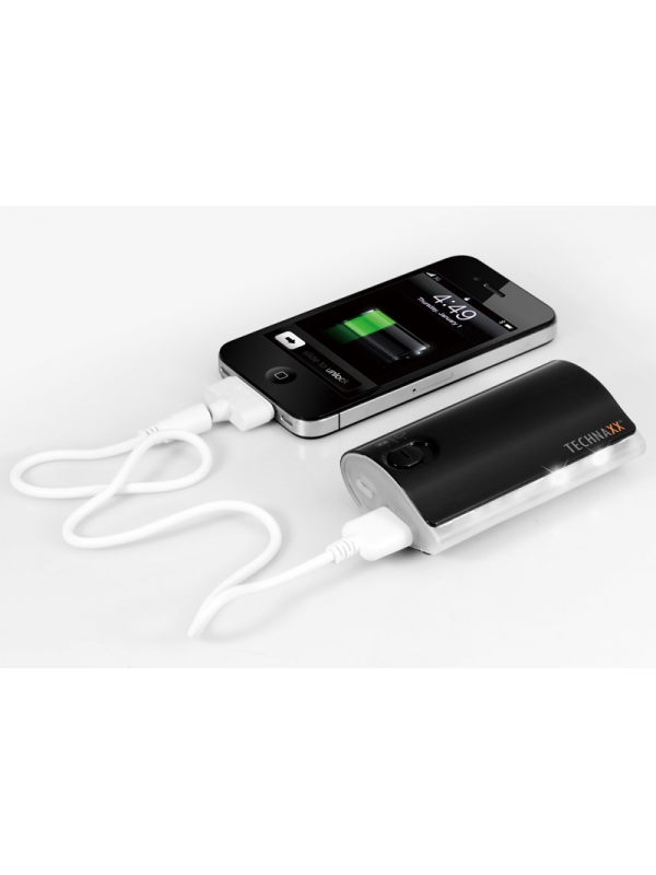 LED Power Bank TX-15 schwarz