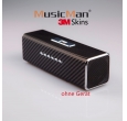 MusicMan MA Sticker, Skin, Aufkleber Carbon Black S-16MA